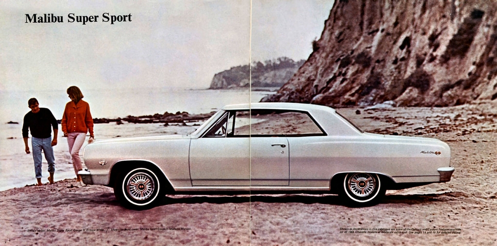 1965 Chev Chevelle Canadian Brochure Page 1